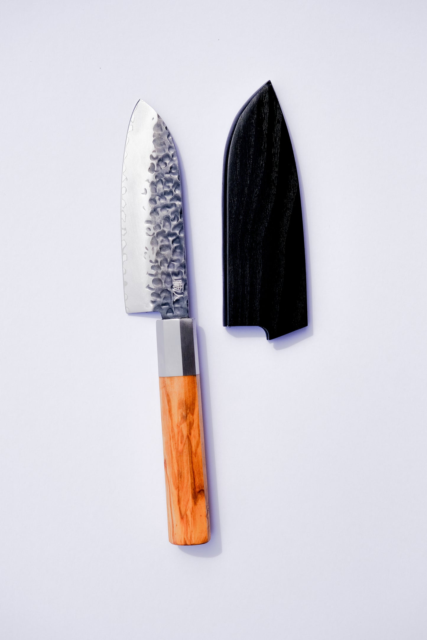 Olive Wood Handle - 5” Santoku Knife