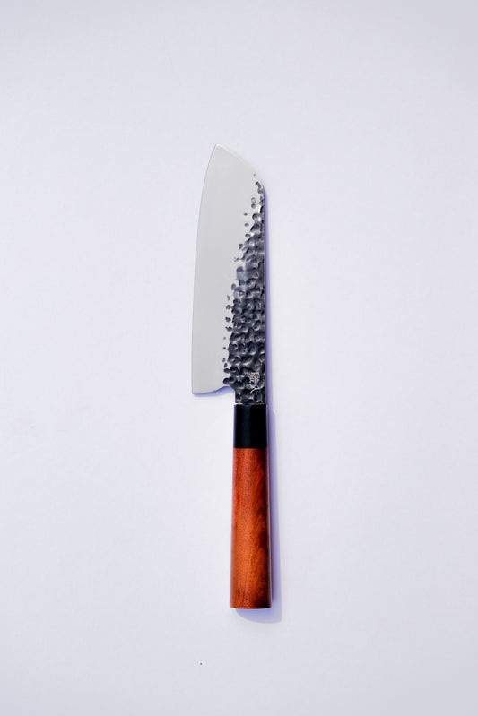 Ebony Rosewood Handle - 7” Santoku Knife