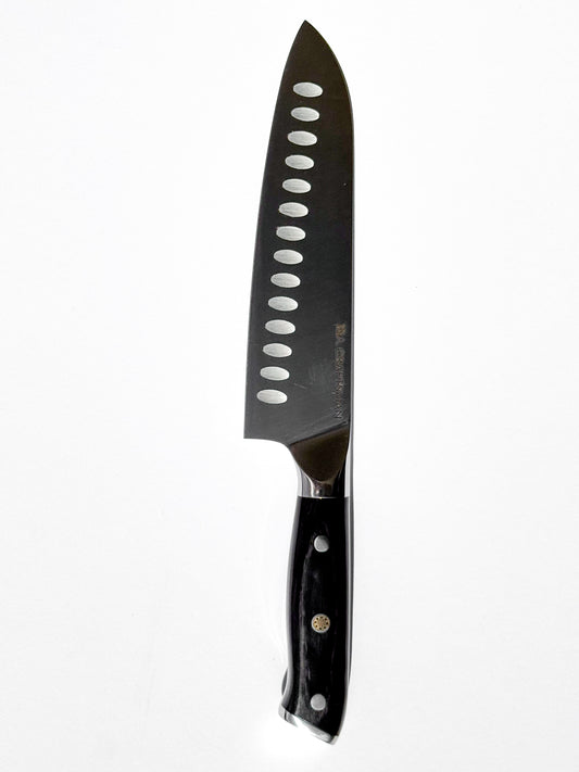 7" Santoku Knife – Pakka Wood Handle