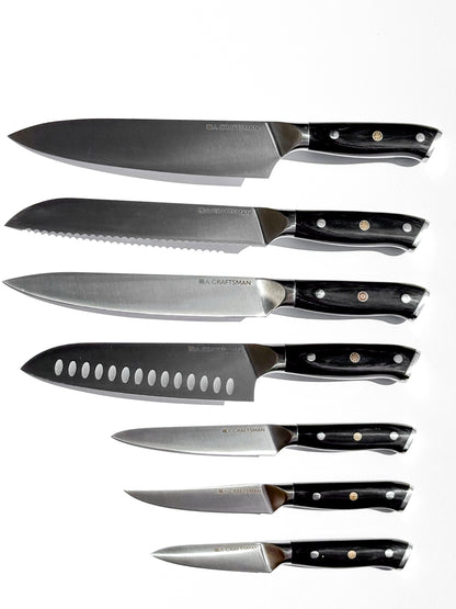 10-Piece Knife Set – Pakka Wood Handles
