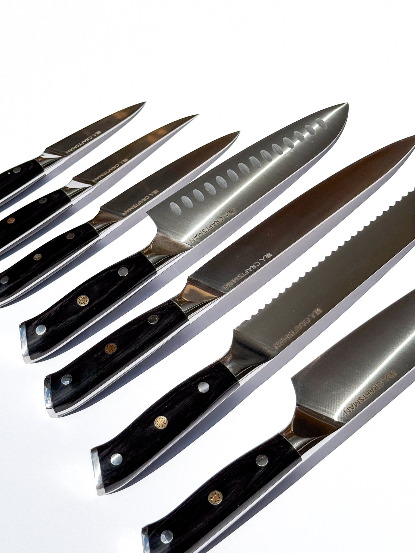 10-Piece Knife Set – Pakka Wood Handles
