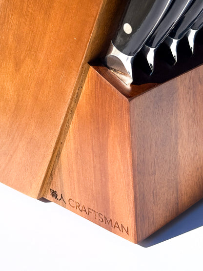 Wooden Knife Block – 14 Slot Capacity