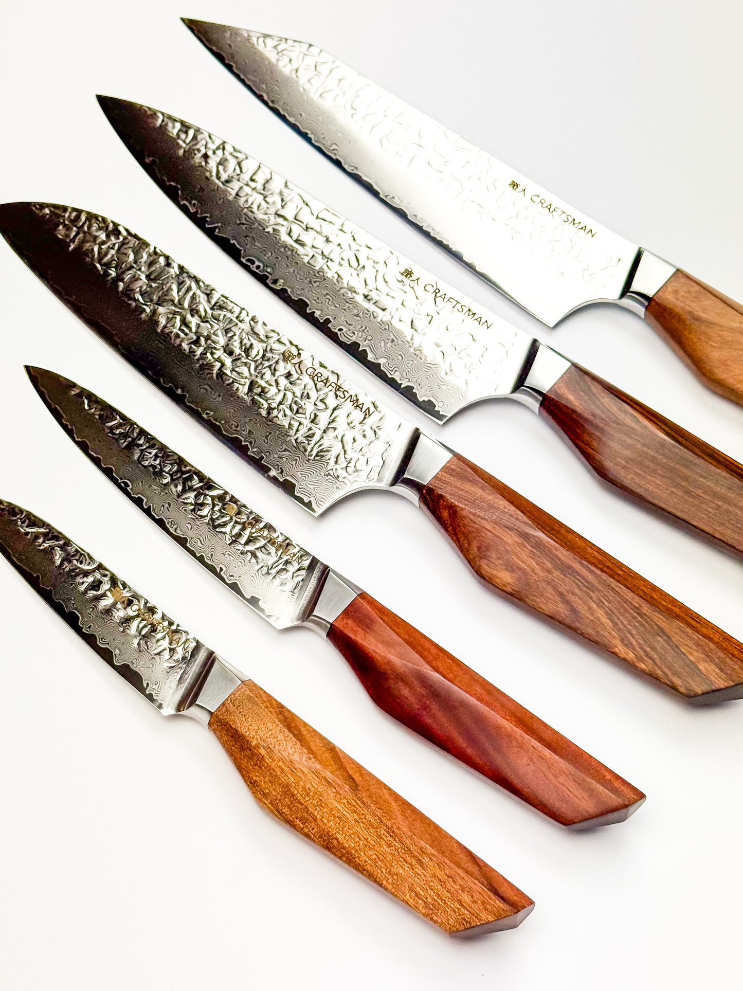 5" Utility Knife – Natural African Mkuruti Wood