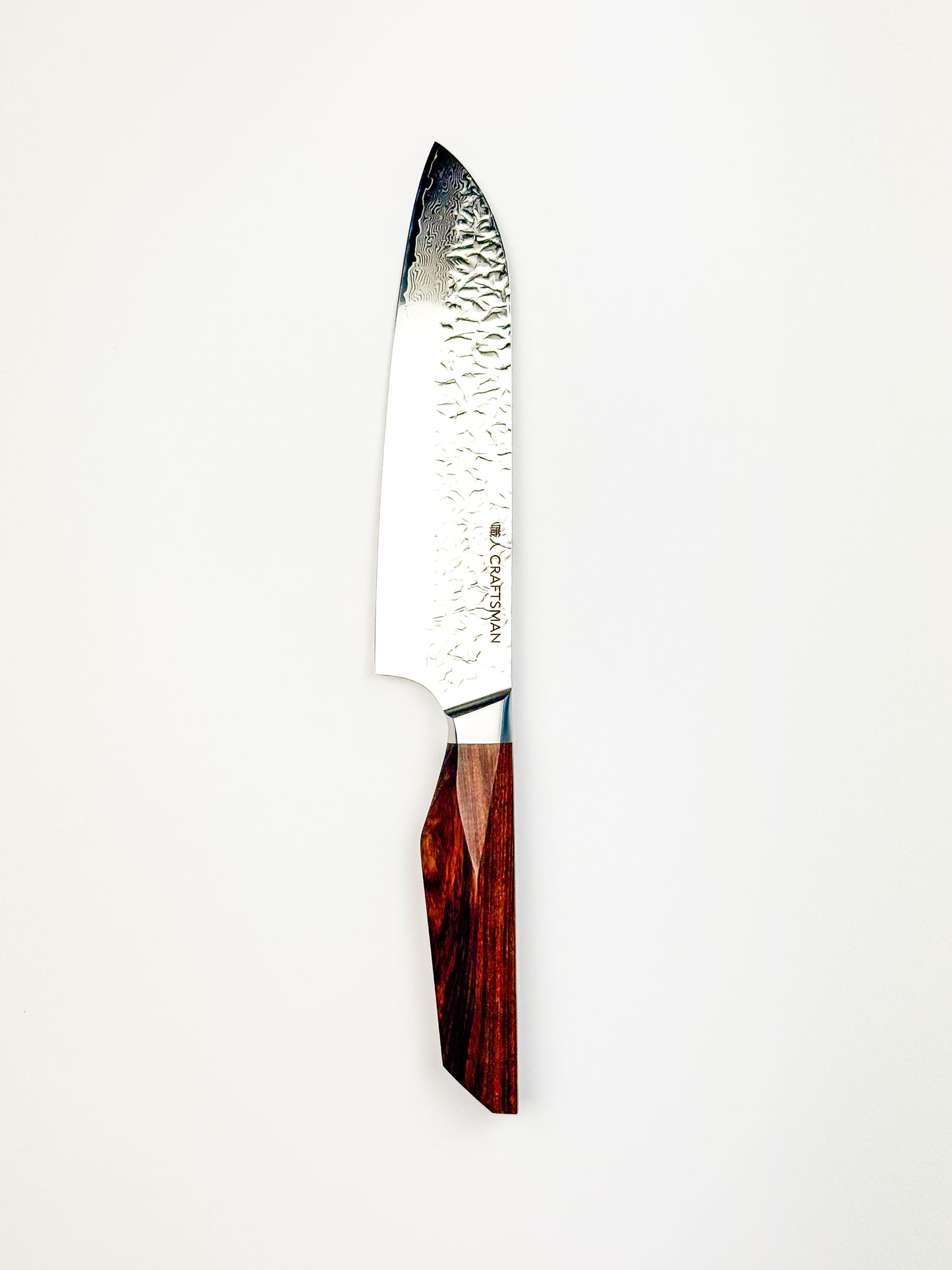 7" Santoku - Natual African Mkuruti Wood