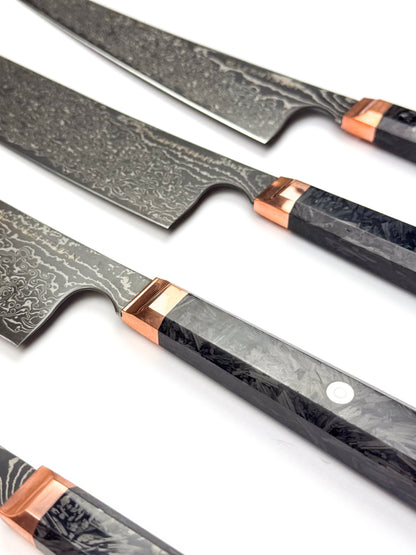 6.7" Nakuru - Copper Bolster & Carbon Fibre Handle
