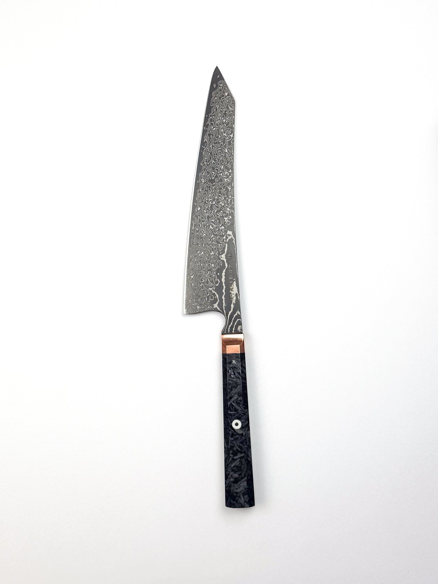8.2" Kiritsuke - Copper Bolster & Carbon Fibre Handle