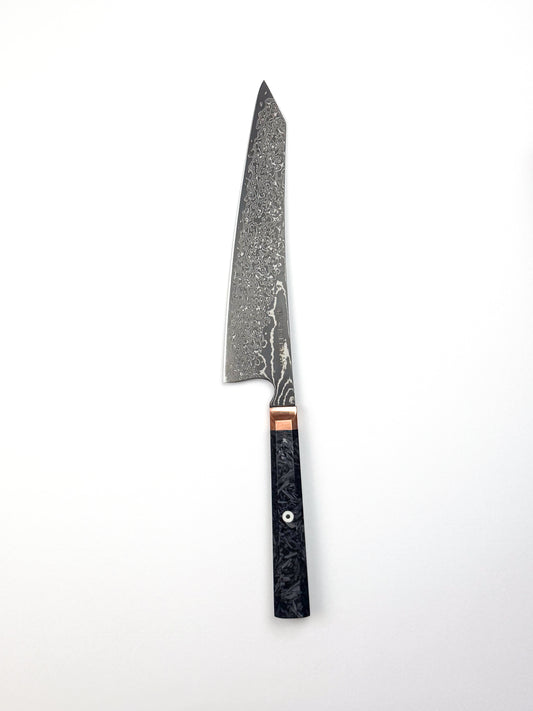 8.2" Kiritsuke - Copper Bolster & Carbon Fibre Handle