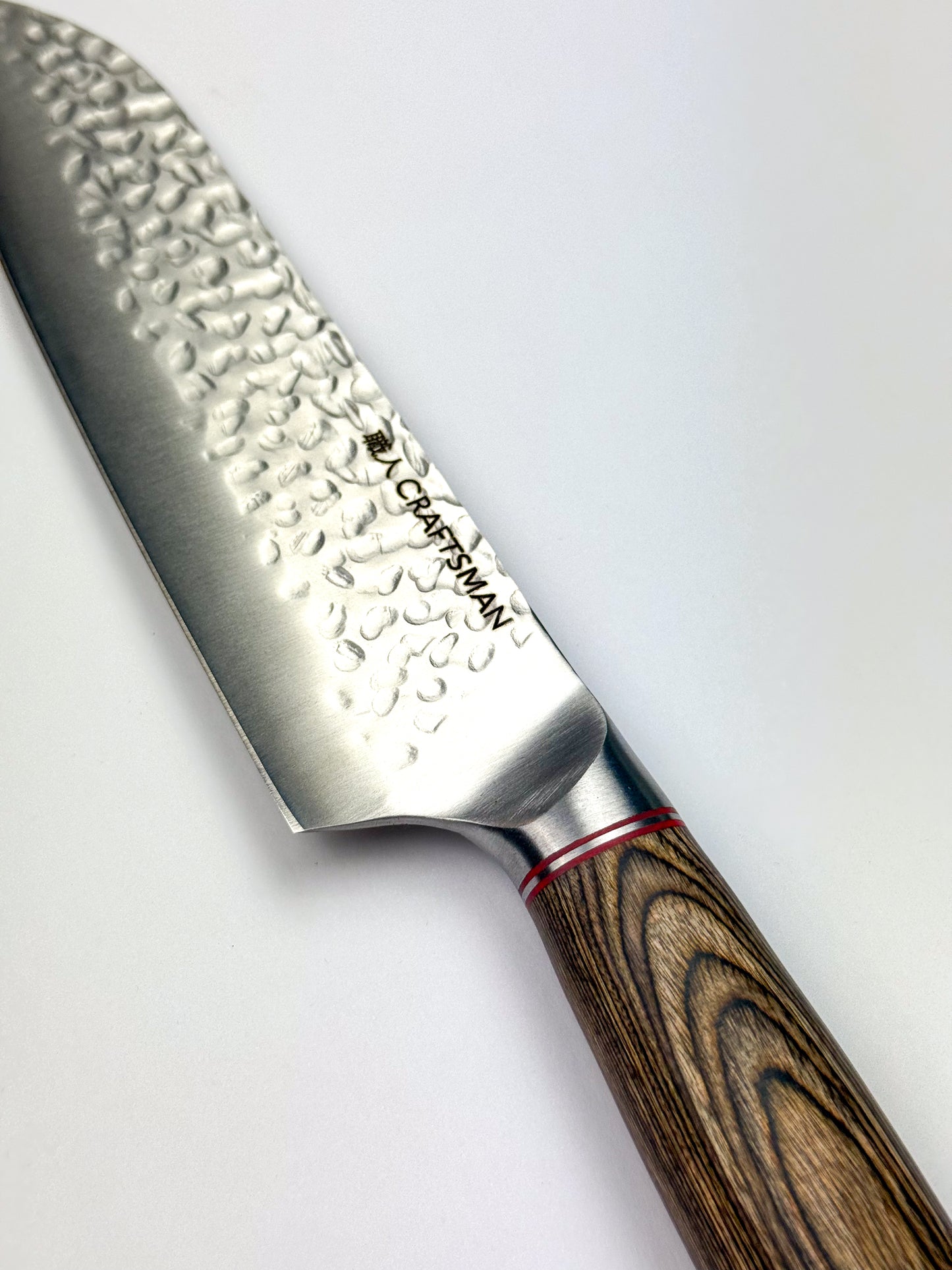 7" Santoku – Pakka Wood Handle