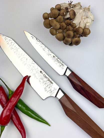 8.3" Kiritsuke - Natural African Mkuruti Wood