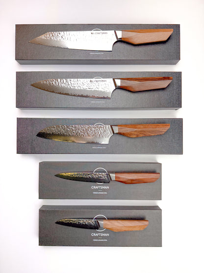 8.3" Kiritsuke - Natural African Mkuruti Wood