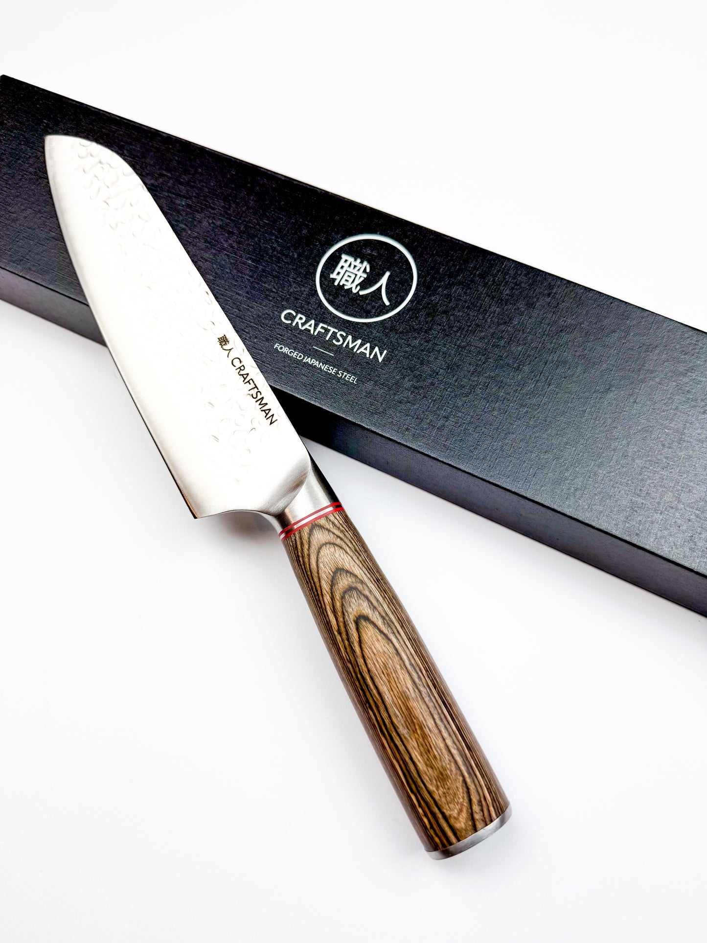 7" Santoku – Pakka Wood Handle